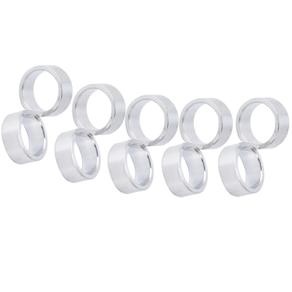 10 st Aluminiumlegering Distans Rund Ogängad Stöd Beslag Ytterdiameter 10mm4mm