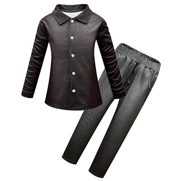 The Bad Guys Barn Cosplay Kostymer Kläder Toppar+byxor Set Maskerad Presenter 6-7 Years