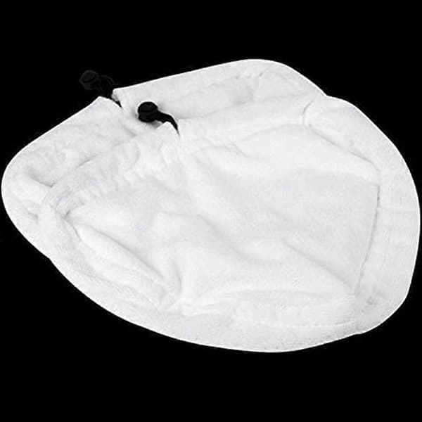 3 stk. Super Absorberende Mikrofiber Klud Damprensnings Pad Tilbehør Vaskbar Hvid Damprenser Moppe Gulvmoppe