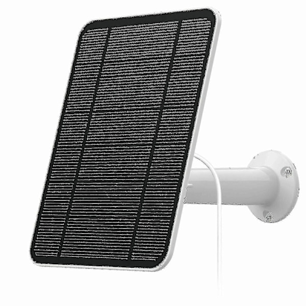 Solpanelopladning til Arlo Ultra/ultra 2/pro 3/pro 4/pro 3 Floodlight/go 2 4w Gratis fragt White
