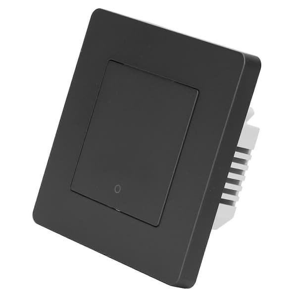 Smart Switch 1 Vejs Timing Controller Scene Switch Fjernbetjening AC 100-240V til Lysgardin Grå