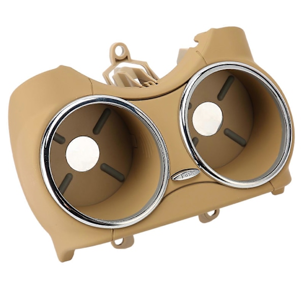 Kaksoismukinpidiketeline 2196800414 Juomapullotelineen korvaaja Benz CLS500 CLS550 Beige