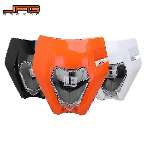Motorcykel Ny Led Strålkastare Framlampa Huvudlampa Ljus För Ktm Exc Excf Sx Sxf Xc Xcf Xcw Xcfw 125 150 250 300 350 450 530 B.Black