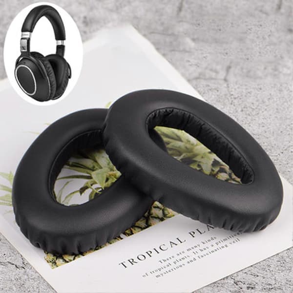 1 par öronkuddar flexibla fallskydd headsetöverdrag för Sennheiser PXC550/PXC480/MB660