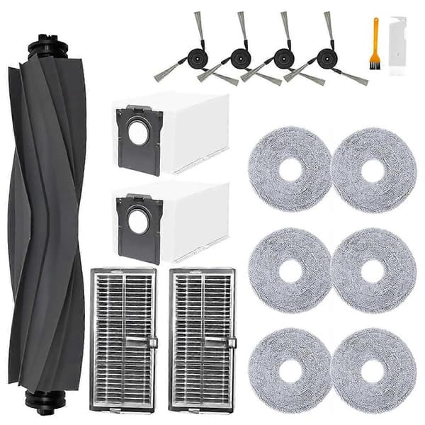Til X40 Ultra / X40 Pro / S30 Pro Ultra Støvsuger Hoved Sidebørste Filter Mopper Støvposer Reservedele