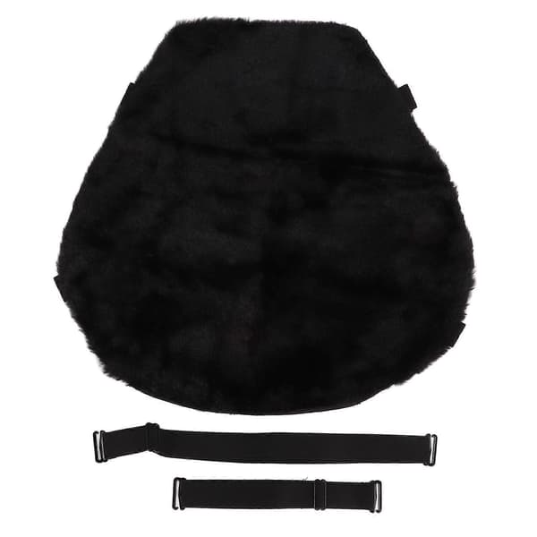 Motorcykelsitsdyna Fluff Temperaturkontroll Sittdyna Universal Passform Plysch Sittdyna
