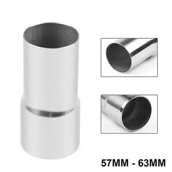 1/2/3/5 Universal Udstødningsrør Let At Installere Rustfrit Stål 51MM-76MM 1Set