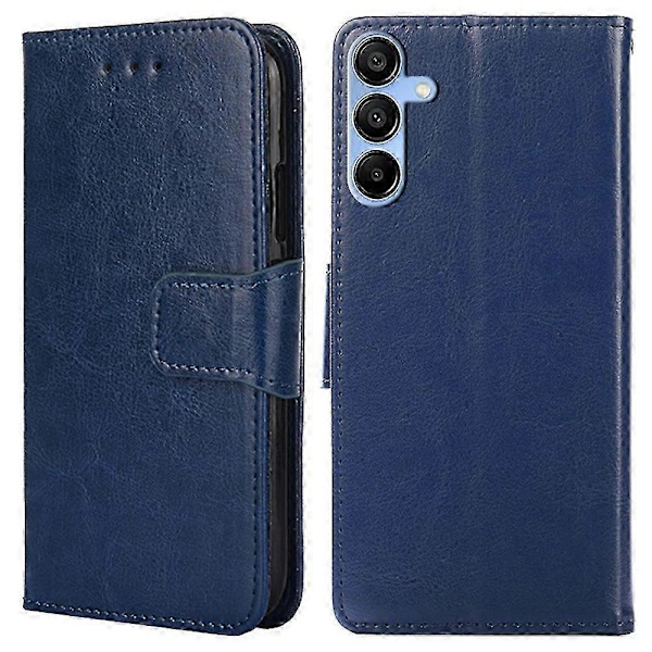 För Samsung Galaxy A15 4G/5G Läderfodral Plånboksställ Telefonskal P20211224630 Style A