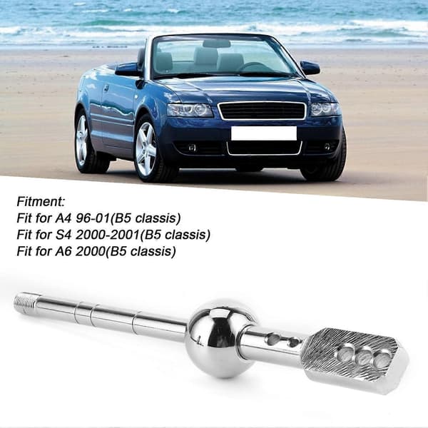 Quick Racing Short Throw Shifter Metall Modifikasjonstilbehør Passer for A4/S4/A6 B5 Classis