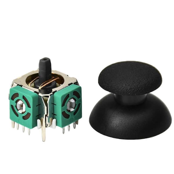30 stk. 3D Joystick Potensiometre + Joystickhette for 360/PS2 Spillkontroller 3D Analog Joystick B10K for PS2