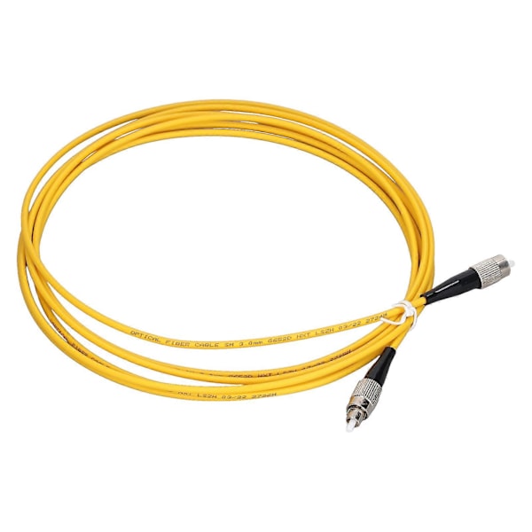 5 st Optisk Fiber Förlängningskabel UPC/FC till UPC/FC Halogenfri Fiberoptisk Kabel för Kommunikationsteknik