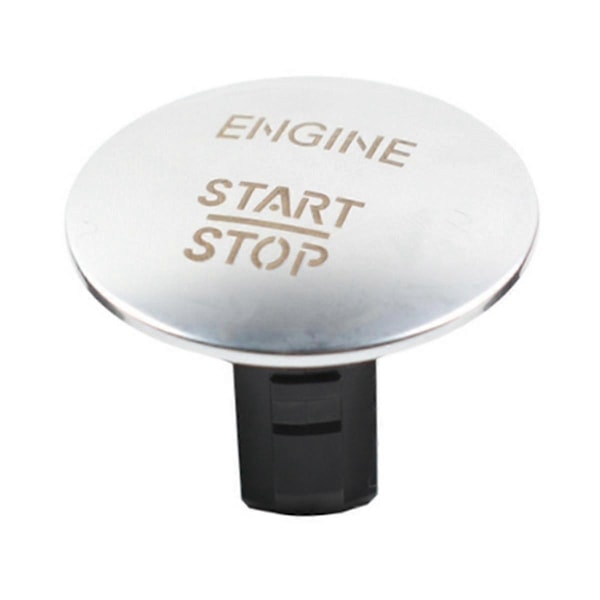 2215450714 Bil Nøglefri Start og Stop Én-Knaps Startknap Kontakt til Alle Serier Sølv