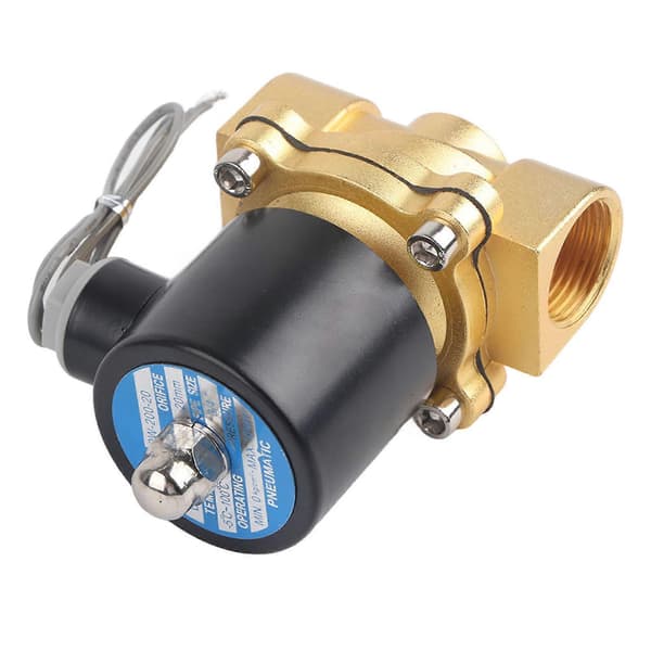 DC24V 3/4\" DN20 Normalt Stängd Elektrisk Magnetventil för Vatten Gas Olja
