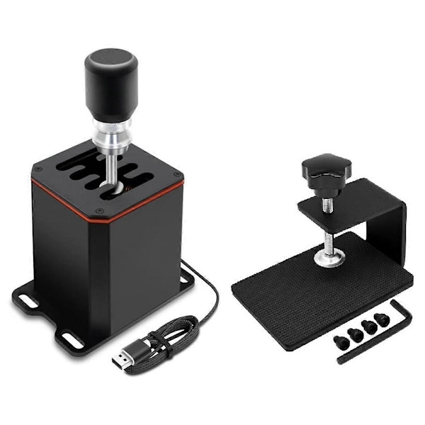PC USB H Vaihdekeppi Kiinnikkeellä G27 G29 G25:lle T300RS/GT:lle Simulaatioajopeliin