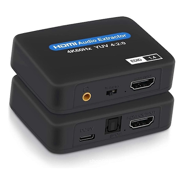 4K -Kompatibel Audio Ekstraktor -Kompatibel Audio Splitter -Kompatibel Video Konverter Splitter