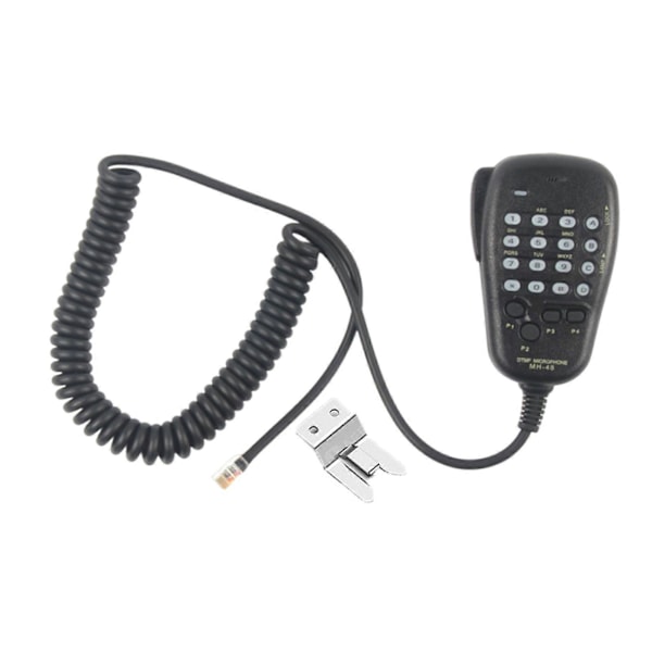 MH-48 Trådløs mikrofon med 4 brugerprogrammerbare taster DTMF tone input til Yaesu mobilradio FT-8800R FT-8900R FT-7900R