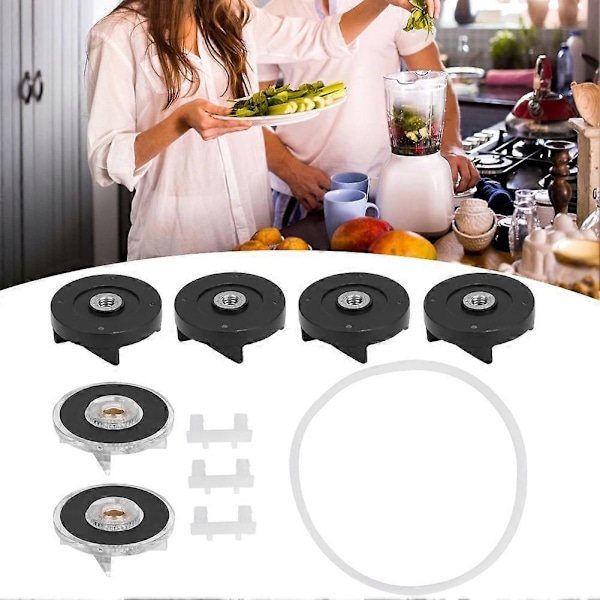 Tilbehør til 6 Bundgear og Knivgear Reservedel til Magic Bulle Blender (Gruppe 3) 250W