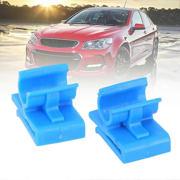 2 st Handskfacksklämmor Enkel Installation Repskyddande Blå Nedre Handskfack Stoppset För Holden-Commodore Vz Vy Wk Wl