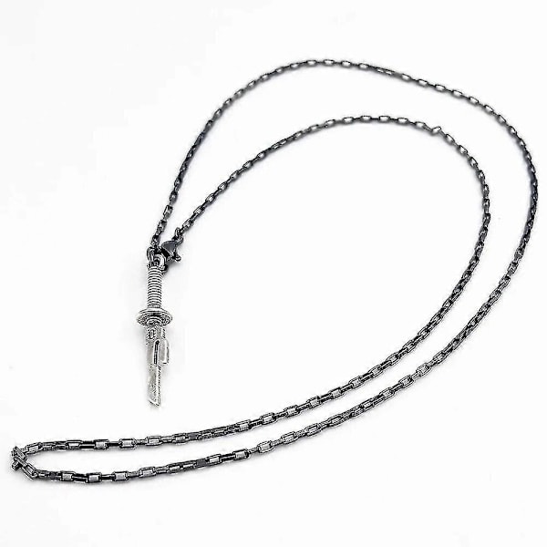 Anime Jujutsu Kaisen Fushiguro Toji roolipelikaulakoru miesten Auringon miekka -riipus kaulakoru koru Bracelet