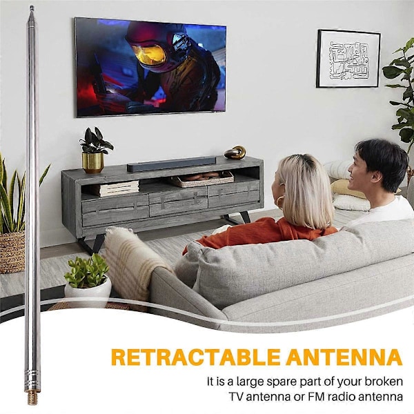 5,6M Pisk Antenne Stang til HF Radio Positiv V Antenne GP Antenne Teleskopantenne DIY M10 Kortbølgeantenne