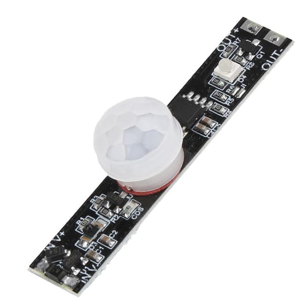 Infraröd Rörelsesensor Modul ABS PIR Switch Drive för Belysning LZGHPHWPIRV2 DC3.7V24V