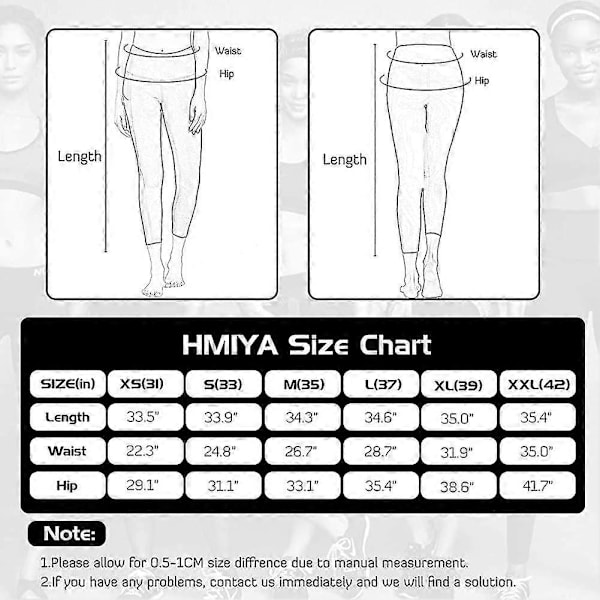 Sportbyxor Dam, Sportleggings Blicktäta Träningsbyxor Tights Yogabyxor Style 3