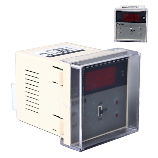 Intelligent Digital Temperaturregulator Multifunktionell Exakt Digital Display Termostat Kontrollbrytare