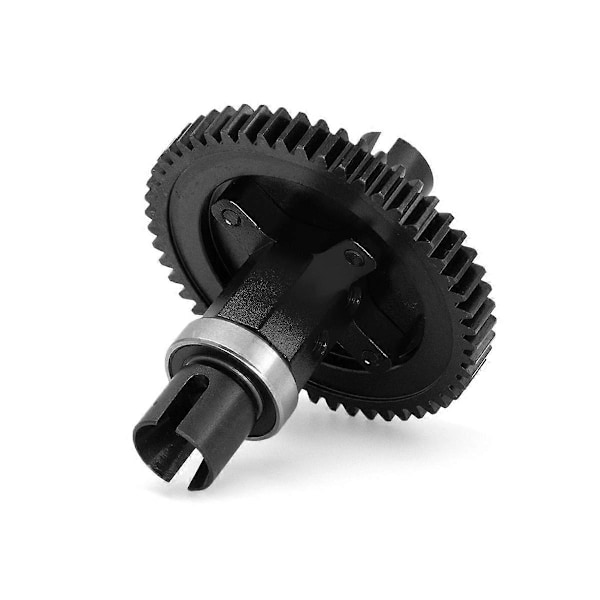 RC Bil Uppgradering 52T Spur Gear Monterad Center För 1/8 4WD SLEDG RC Biltillbehör Svart