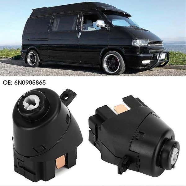 Tändningslås Startmotor Passar T4 Transporter Van Camper 1990-2003 6N0905865