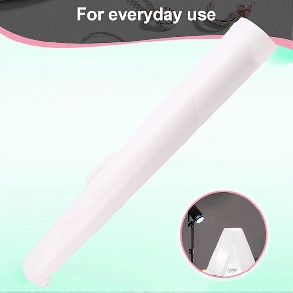 Konisk Diffuser Fototillbehör Lätt Softbox Portabel Montering Rekvisita för Smycken Produkt Spotlight Studio