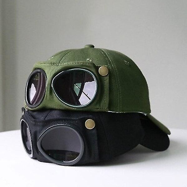 Cykling Keps Hatt Glasögon black