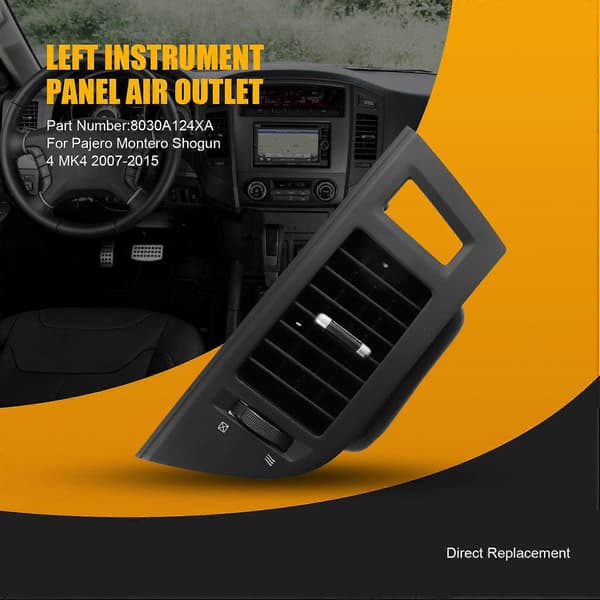 Bil Instrumentpanel Luftutsläpp för Montero 4 MK4 2007-2015 Mitten Höger 8030A124XA