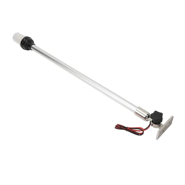 Bådankerlys LED 180° Roterbar 24in Rustfri Stål Base COB Bådagterlys til Yachts Skibe Oceaner