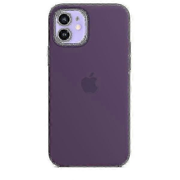 Smalt Silikon TPU-fodral för iPhone Xs Max Amethyst