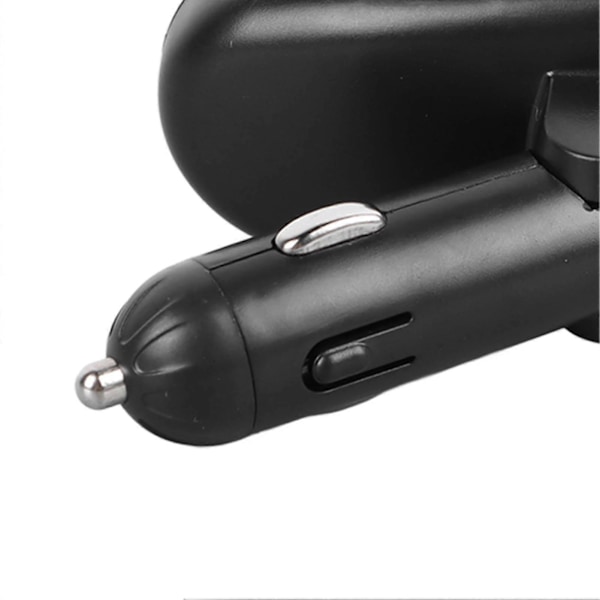 USB Biloplader Stor Skærm Dobbelt USB-Port Hurtig Opladning Håndfri Opkald FM-Transmitter Bluetooth MP3