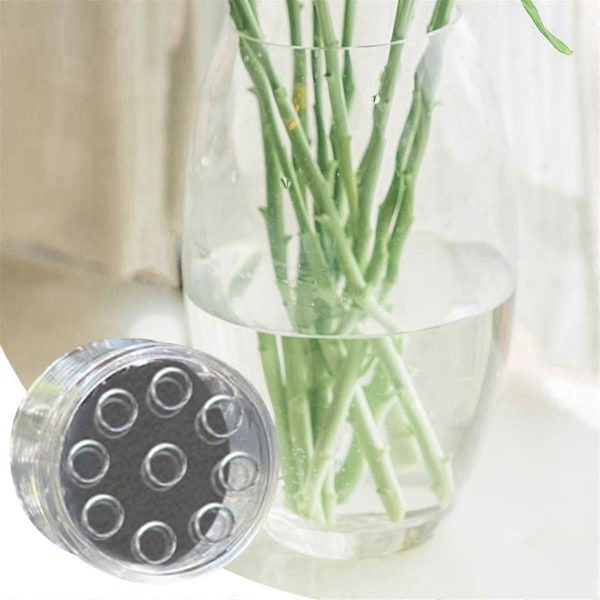 5 stk. Spiral Ikebana Stilkholder DIY Buket Twister Blomsterarrangement Holder Transparent til Vaser Blomsterstøtte S