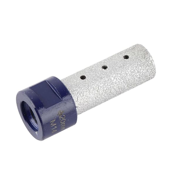 Diamant Finger Bit 20mm Dia Fingerfræserbit til Porcelæn Hård Keramik Granit Marmor M14