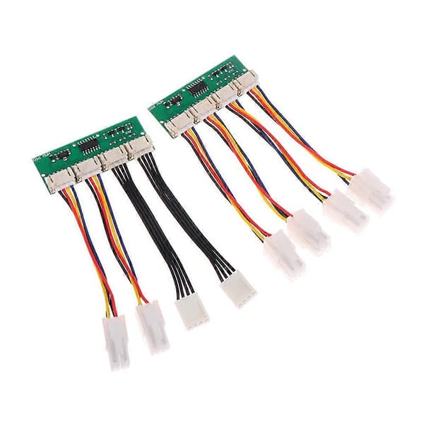 2 ST S19 S21 Fläktsimulator Dummer 12V 4Pin Fläktsimulator Emulator Speciell för Antminer S21 S19kpro T21 KS5 KS5pro
