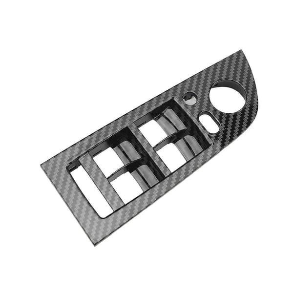 Fönsterbrytare Armstöd Panel Förarsida Dörr Innerpanel för 3-serie E90 Sedan LCI 2009 till 2011 Kolfiberstil
