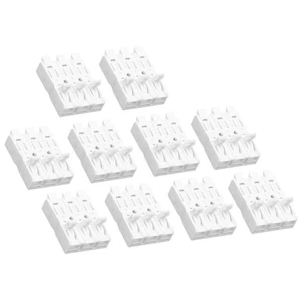 10 st 928-3P Kopplingsplint Dubbel Press Tråd Kontakt Snabbplint Byggmaterial