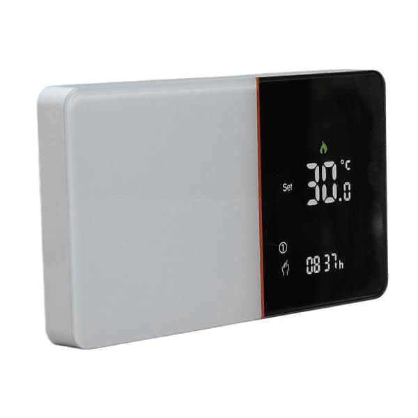 Termostat 5A Dubbel Sensor Spara Pengar Skydda Miljön LCD Temperaturkontroll för Värmestyrning 95240V
