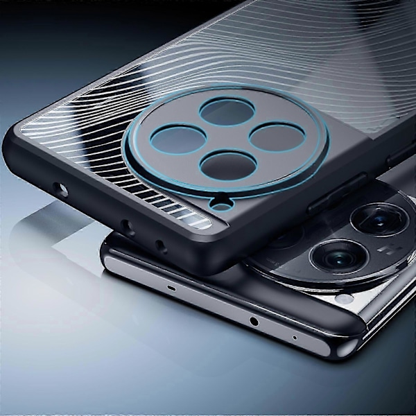 Stöttåligt Telefonfodral för OnePlus 12, ACE 3/12R, SvartP20211224727 OnePlus ACE 3 or 12R