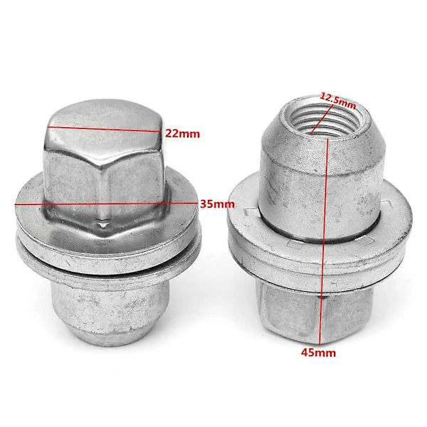 15 stk. RRD500290 Hjulkapsel for 3 4 Range L322 Sport 2004-2009 Nav Skrue Deksel