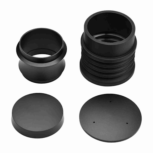 Enkeltdosebeholder i aluminiumslegering med silikonbelg, kaffekverntilbehør, erstatning for MAZZER mini kaffekvern