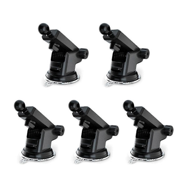 5 stk. Bil Teleskopisk Lang Arm Stativ Kule Sugekopp Base Telefonholder for OBDPEAK T20 og T30 Bil DVR Kamera