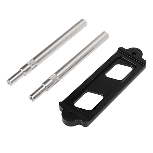 Bilbatteri Fastgørelsesbeslag Sort Metal Spændeholder Kit Til Civic CRX S2000