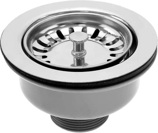 Vask Kollektion 114mm Rustfrit Stål Køkkenvask Kurv Si Prop Afløbsrør Egnet Til 83-90mm Vask Diameter Køkkenvask Tilbehør