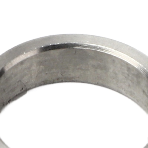 10 stk. skiveavstandsstykke 15 mm OD 12 mm ID rustfritt stål maskinvare tilbehørsdelsett Kit3515-0015-0040