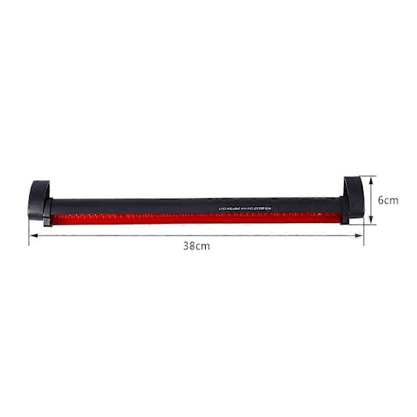 Röd 48 LED Bil 3:e Tredje Broms Bakljus Högt Monterat Stopp Universal Glödlampa 12V