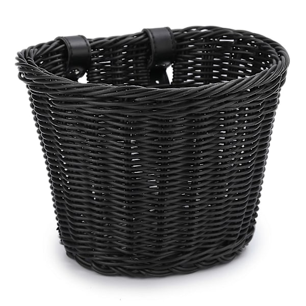 Barncykelkorgar Handvävd Cykelkorg Plastlastkorg Blue